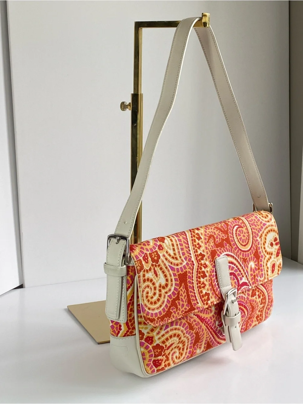 Coach Vintage Italian Paisley Shoulder Bag - Picture 3 of 17